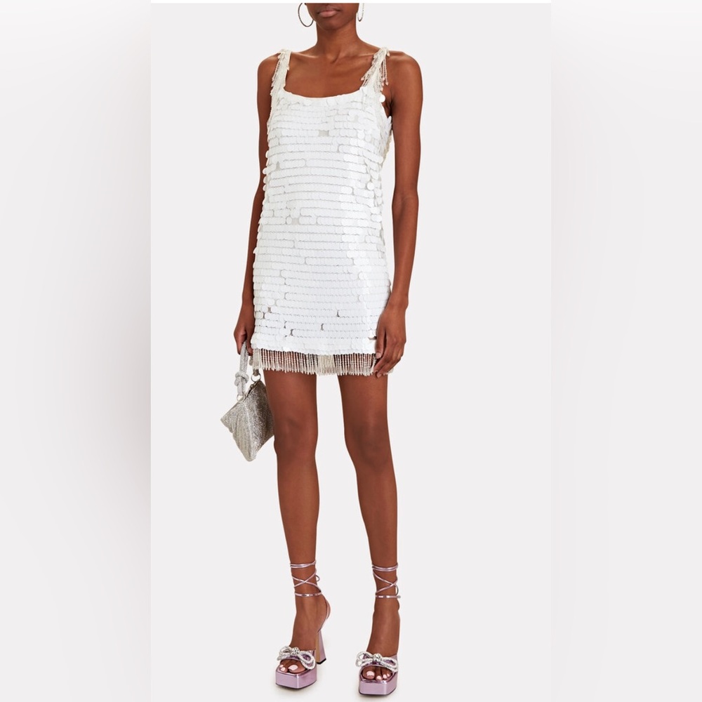 NWT Alexis Zenovia Dress - size XS - white sequins